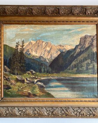 Quadro a olio su tela autore sconosciuto
