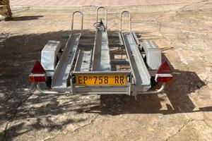 Carello portamoto 3 posti