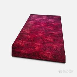 Tappeto Design Rosso Bordeaux 165x310 cm - 100€