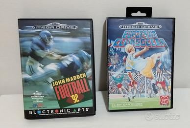 Lotto 2 Giochi SEGA Mega Drive PAL completi CIB