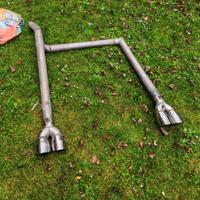 scarico diretto doppia uscita 