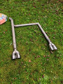 scarico diretto doppia uscita 