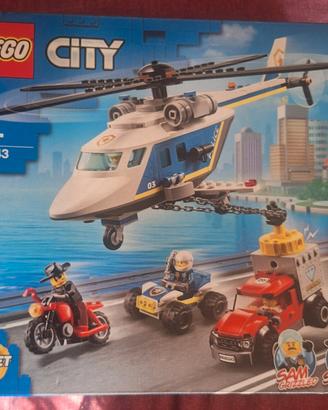 LEGO City 60243 - Inseguimento sull'elicottero