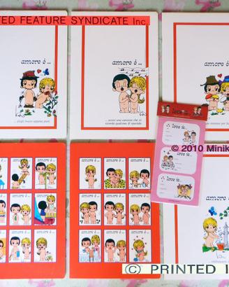🩷 LOVE IS AMORE È Kim Vintage 1980 Lotti QUADERNI