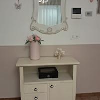 Lampadario più ingressino con specchio