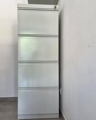 Classificatore archivio metallico 4 cassetti 