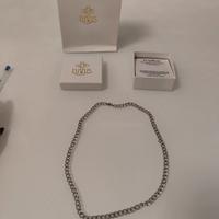 
Collana uomo in acciaio con confezione Luxus 