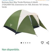 Tenda da campeggio 4 adulti