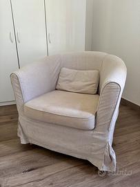 Poltrona tullsta ikea con fodera