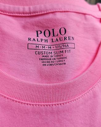 Polo Ralph Lauren Nuova M Colore  Rosa