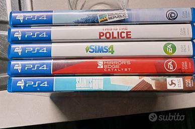 raccolta giochi ps4 