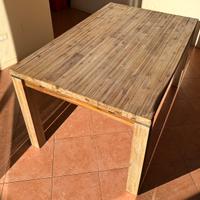 Tavolo o scrivania in legno 140×90