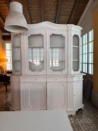 Vetrinetta shabby bianca
