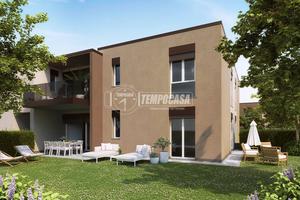 TRILOCALE MODERNO CON GIARDINO A BREGNANO!!!