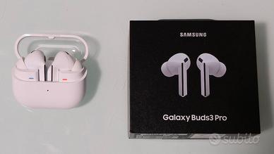 Samsung Galaxy Buds 3 Pro bianche – pari al nuovo