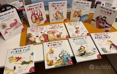 Collezione Completa 12 Libri I Love English! nuovi