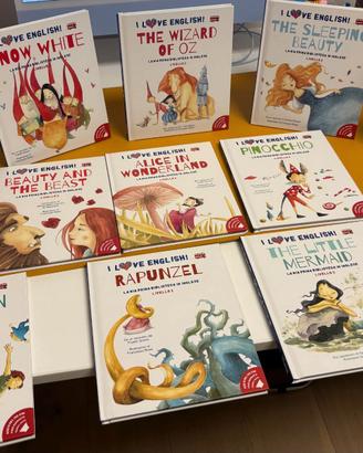 Collezione Completa 12 Libri I Love English! nuovi
