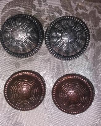2 paia orecchini clip vintage Margherita Buonanno 