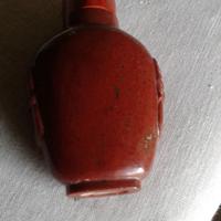 SNUFF BOTTLE    - porta profumo in diaspro rosso