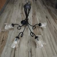 Lampadario bocce in vetro