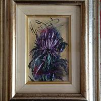 Rosa Turchini - Olio su Tela Materico (Certificato