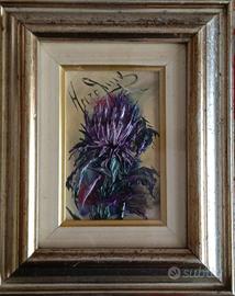 Rosa Turchini - Olio su Tela Materico (Certificato