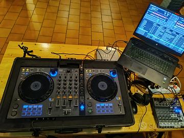 Console  per DJ PIONEER FLX6 + FLIGHT CASE MAGMA