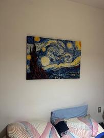 Tela decorativa notte stellata di Van Gogh