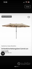 Ombrellone giardino nuovo
