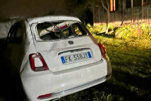 Fiat 500 2017 incidentata