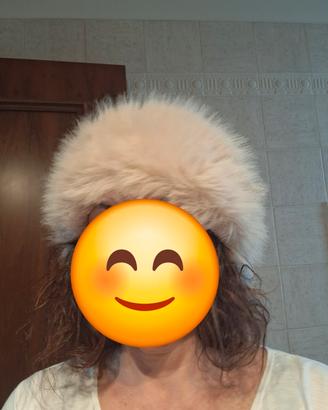 cappello cuffia pelo pelliccia colbacco