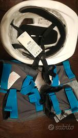 B-twin casco + kit protezioni bimbo