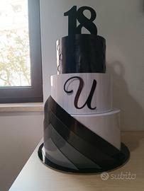 torta per 18 anni (coreografica/finta)