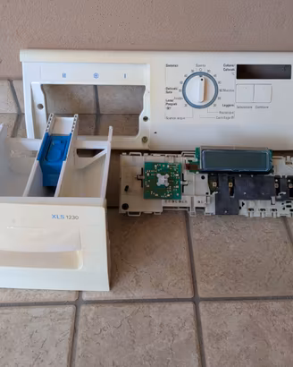 Scheda Siemens XLS 1230 + Frontalino + Cassetto