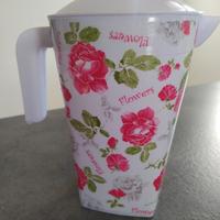 Caraffa plastica in fantasia nuova 