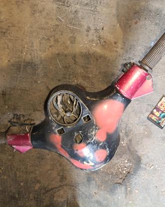 manubrio vespa piaggio px 4 marce completo sterzo