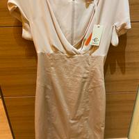 Abito beige rosa Cerruti