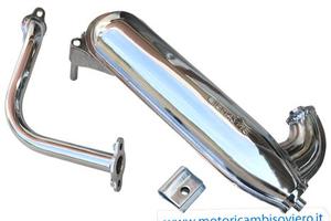 Marmitta Siluro IGM Cromata Vespa 90 SS