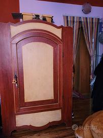 armadio in legno