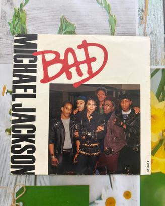 Michael Jackson Bad 45 giri