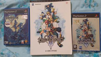 Kingdom hearts 1 e 2 + guida uff 2006 PS2