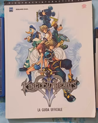 Kingdom hearts 1 e 2 + guida uff 2006 PS2