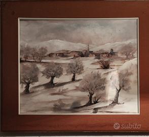 opera paesaggio di Enzo Napolitano 