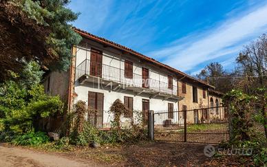 CASTAGNETO PO CASCINA CON TRAVATA E 9.000 MQ DI TE