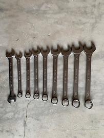 Serie chiavi USAG combinate in pollici