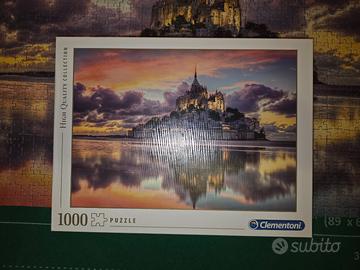 puzzle clementoni 1000 pezzi con accessori