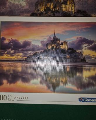 puzzle clementoni 1000 pezzi con accessori