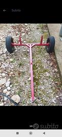 carrello per motozappa 
