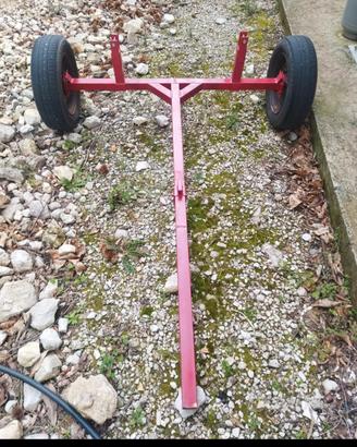 carrello per motozappa 