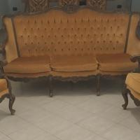 divani stile Luigi XV